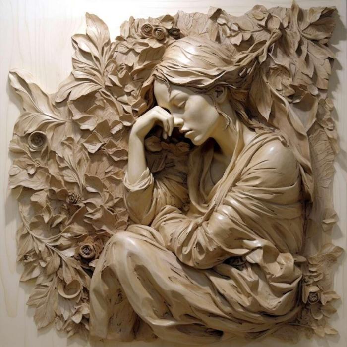 نموذج ثلاثي الأبعاد لآلة CNC 3D Art 